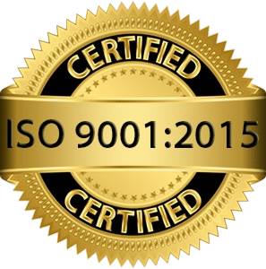 ISO certification badge