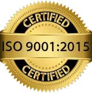 ISO certification badge